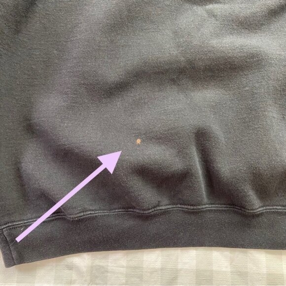 FORTNITE graphic sweatshirt fleece black white scoop neck long sleeves medium - Picture 6 of 9